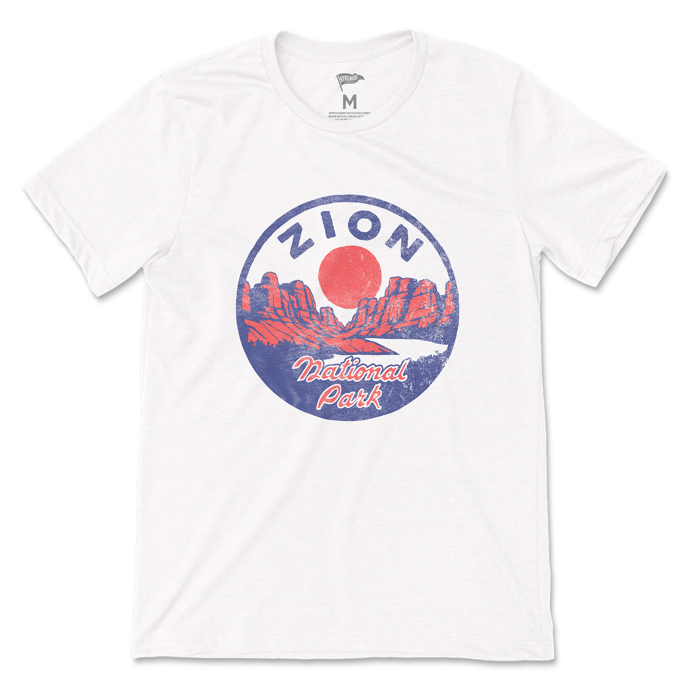Vintage Zion National Park Tee - Streaker Sports