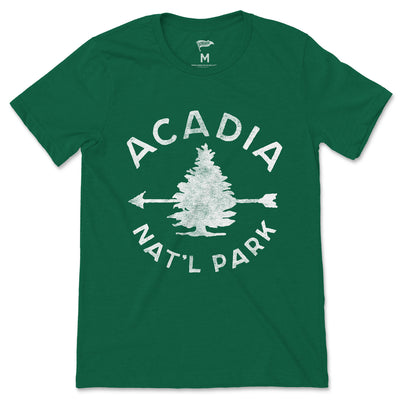 Vintage Acadia National Park Tee - Streaker Sports
