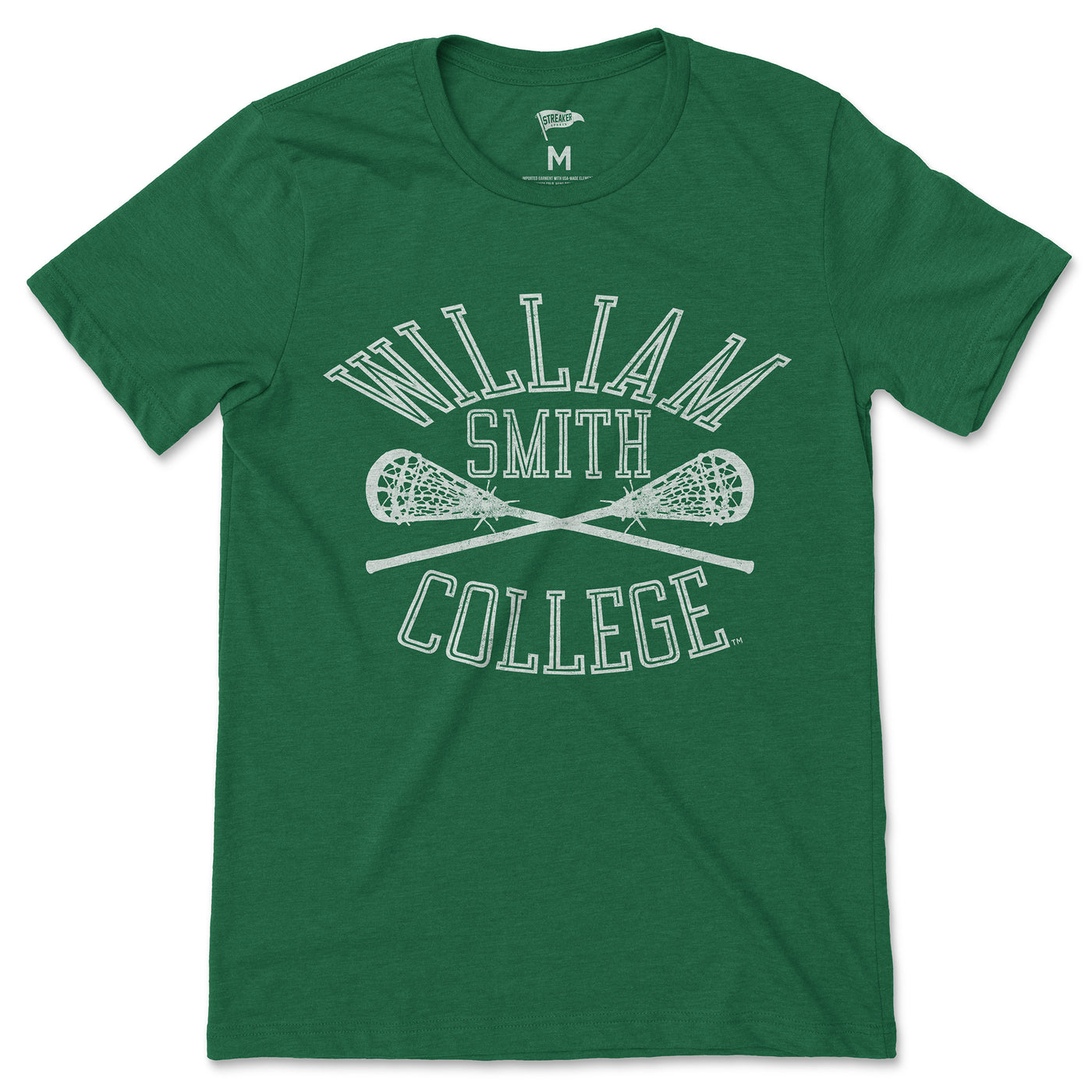 William Smith Vintage Lacrosse Tee - Streaker Sports