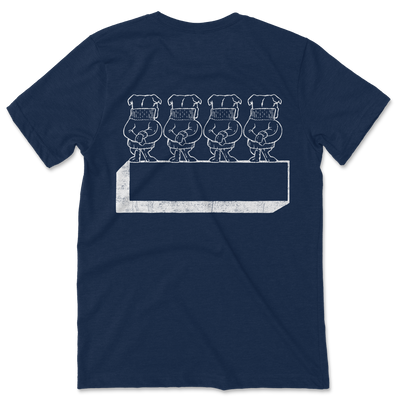 Yale Vintage Handsome Dan Lineup Tee - Streaker Sports