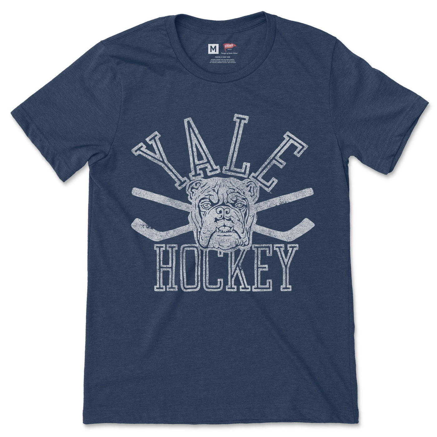Yale Vintage Hockey Tee - Streaker Sports