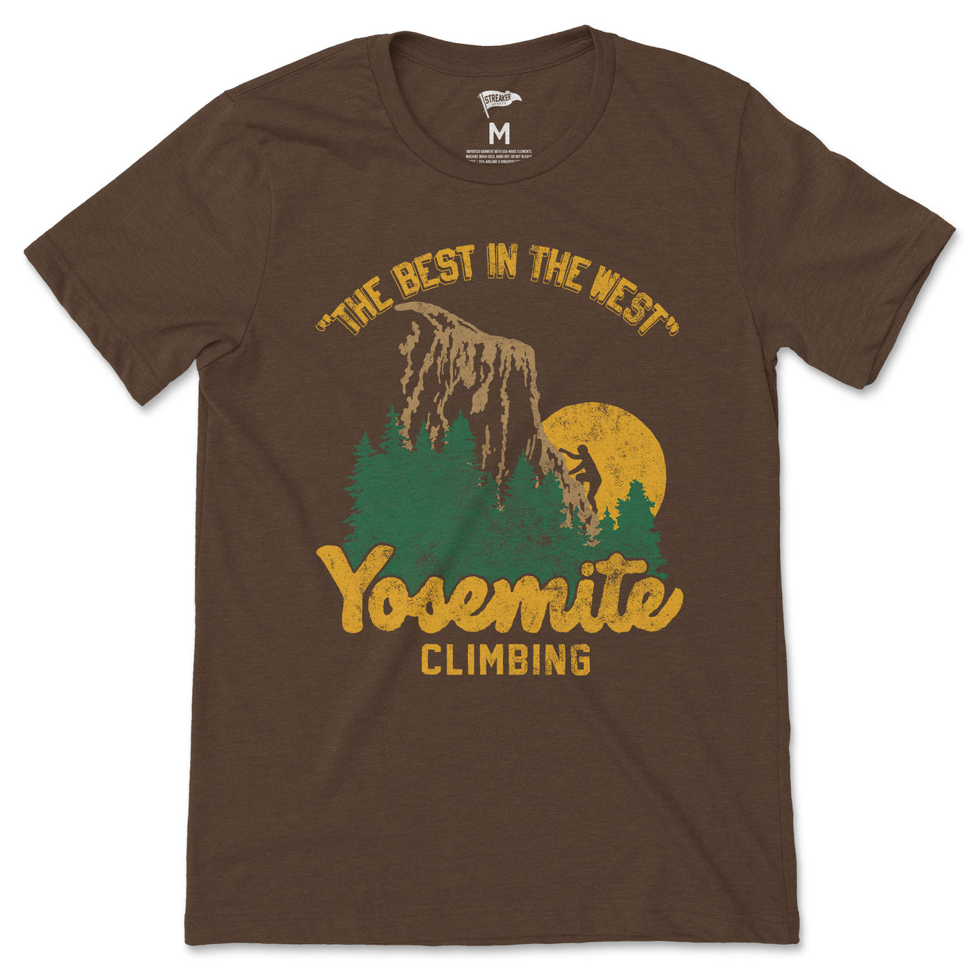Yosemite Climbing Team Tee - Streaker Sports