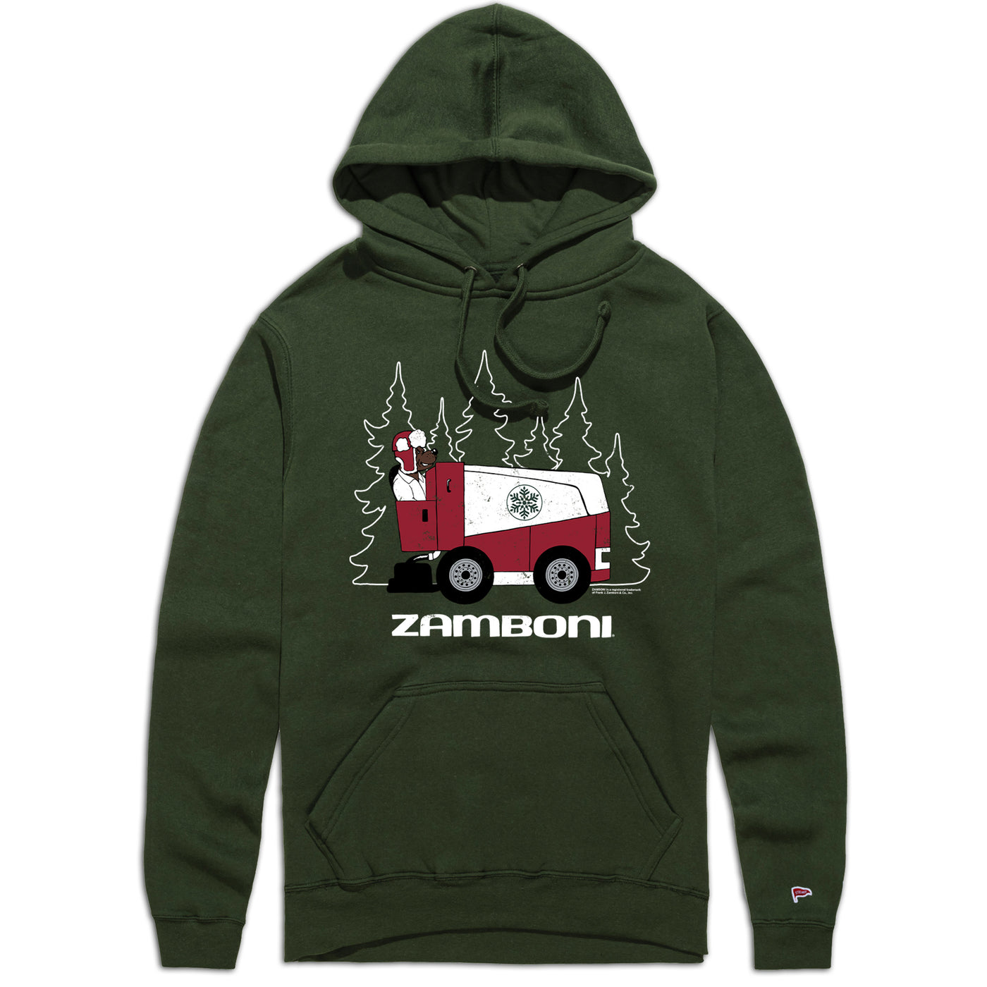 Zamboni Bear Hoodie - Streaker Sports