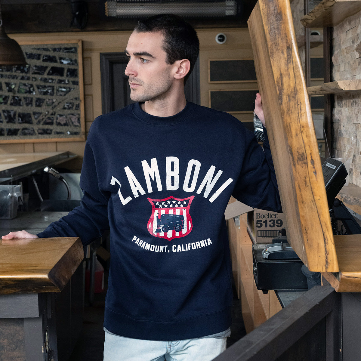 Zamboni USA Crewneck - Streaker Sports