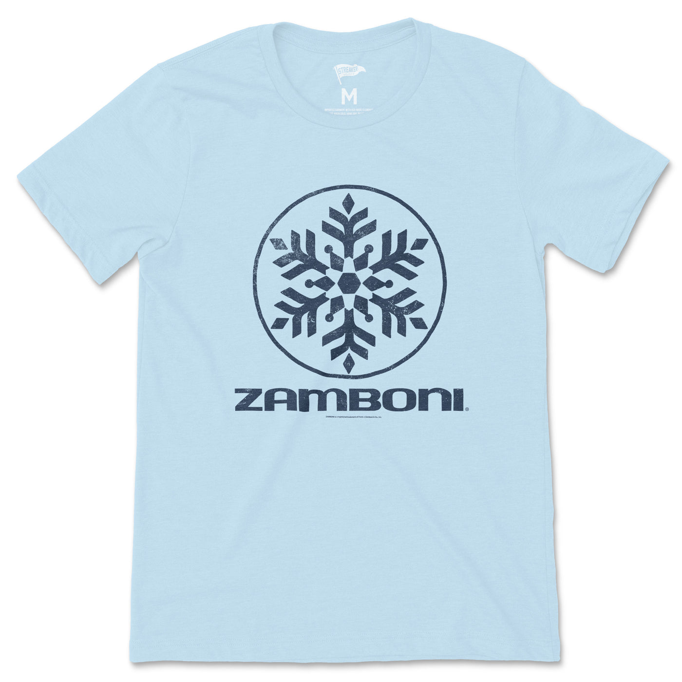 Zamboni Vintage Snowflake Icon Tee - Streaker Sports
