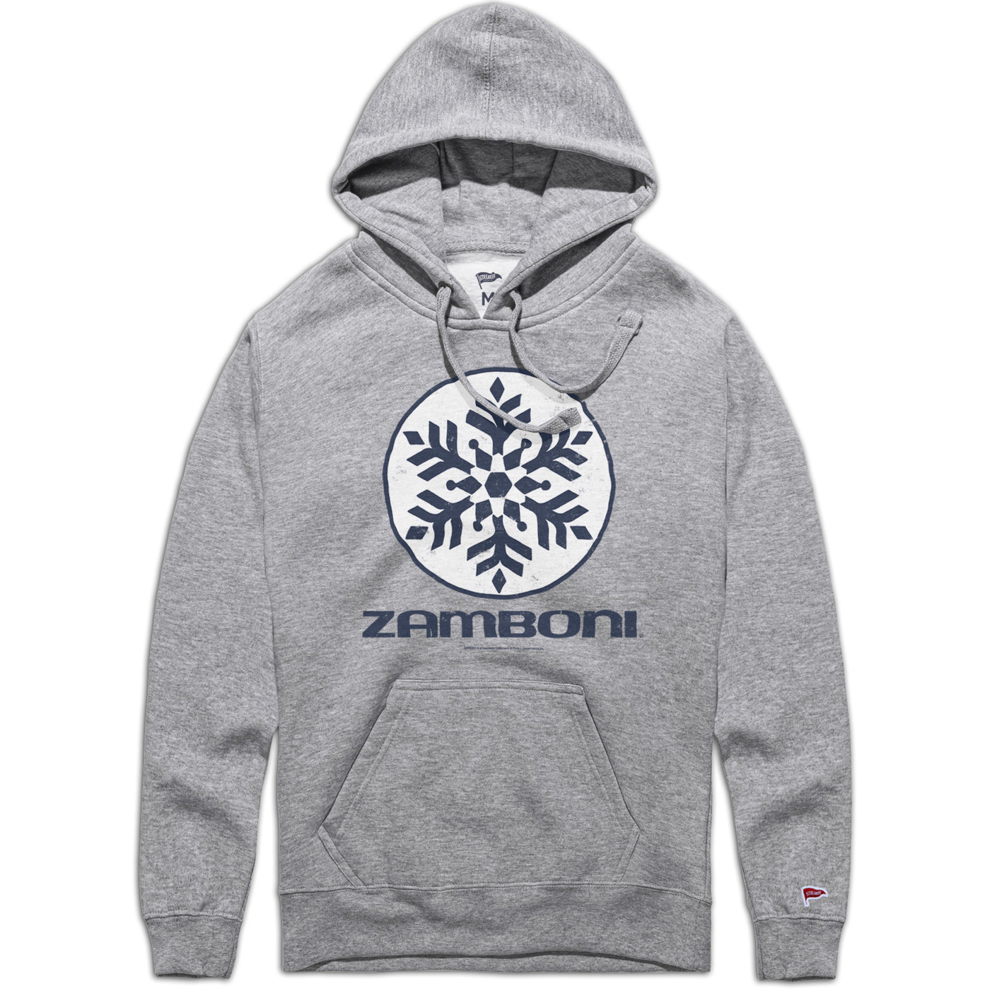 Zamboni Vintage Snowflake Logo Hoodie - Streaker Sports