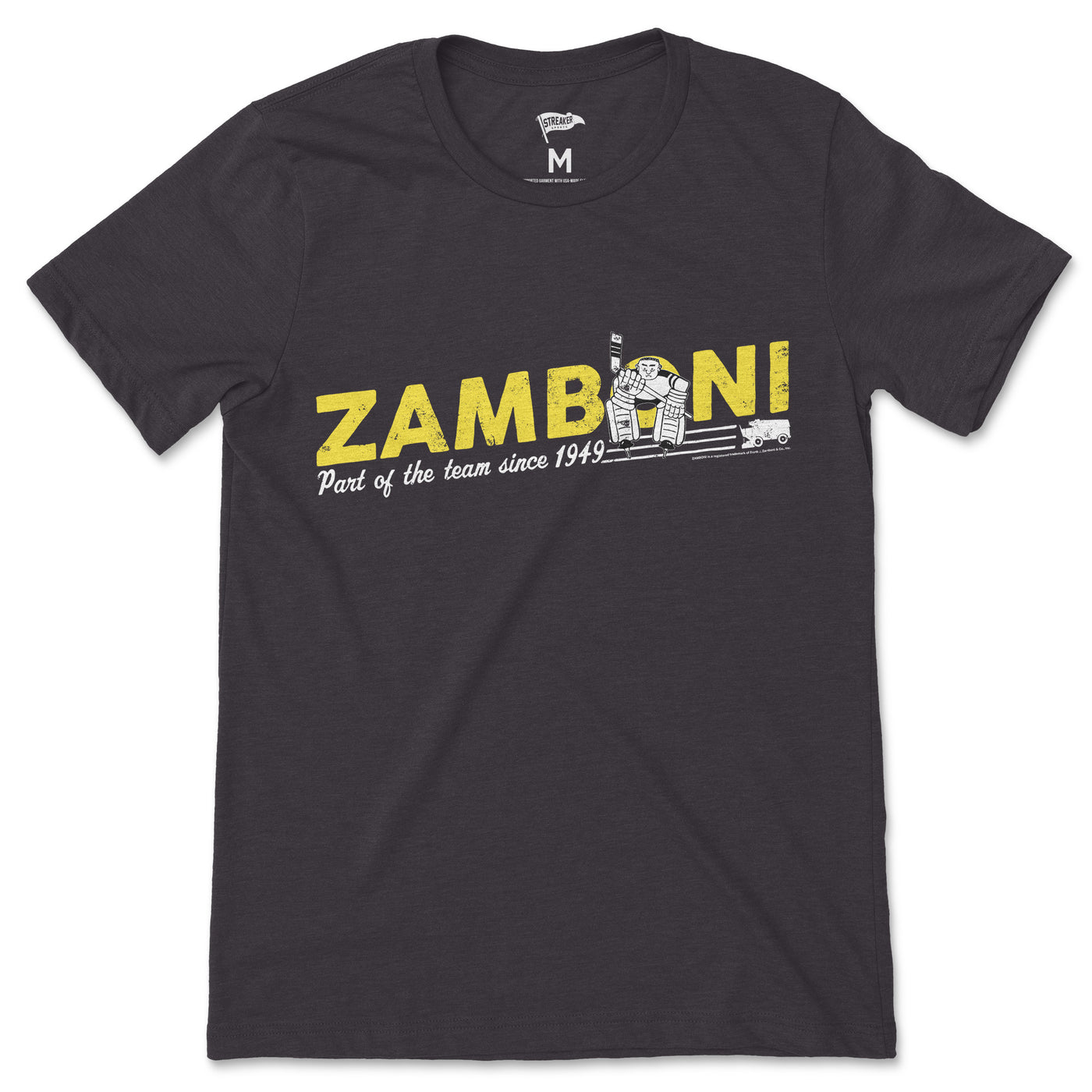 Zamboni Vintage Team Tee - Streaker Sports