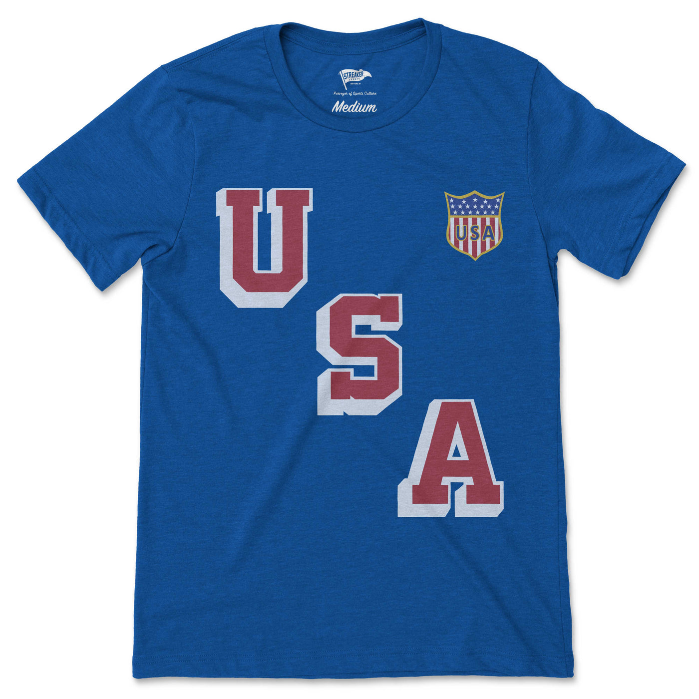 1960 USA Hockey Forgotten Miracle Jersey Tee - Streaker Sports