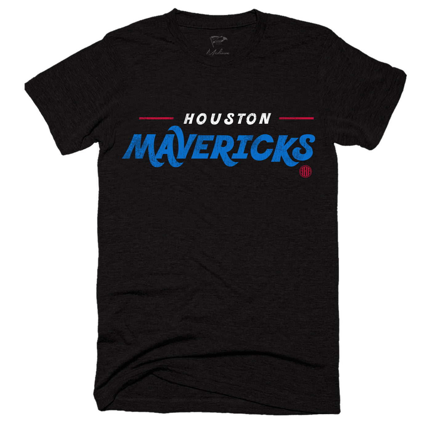 1967 Houston Mavericks Wordmark Tee - Streaker Sports