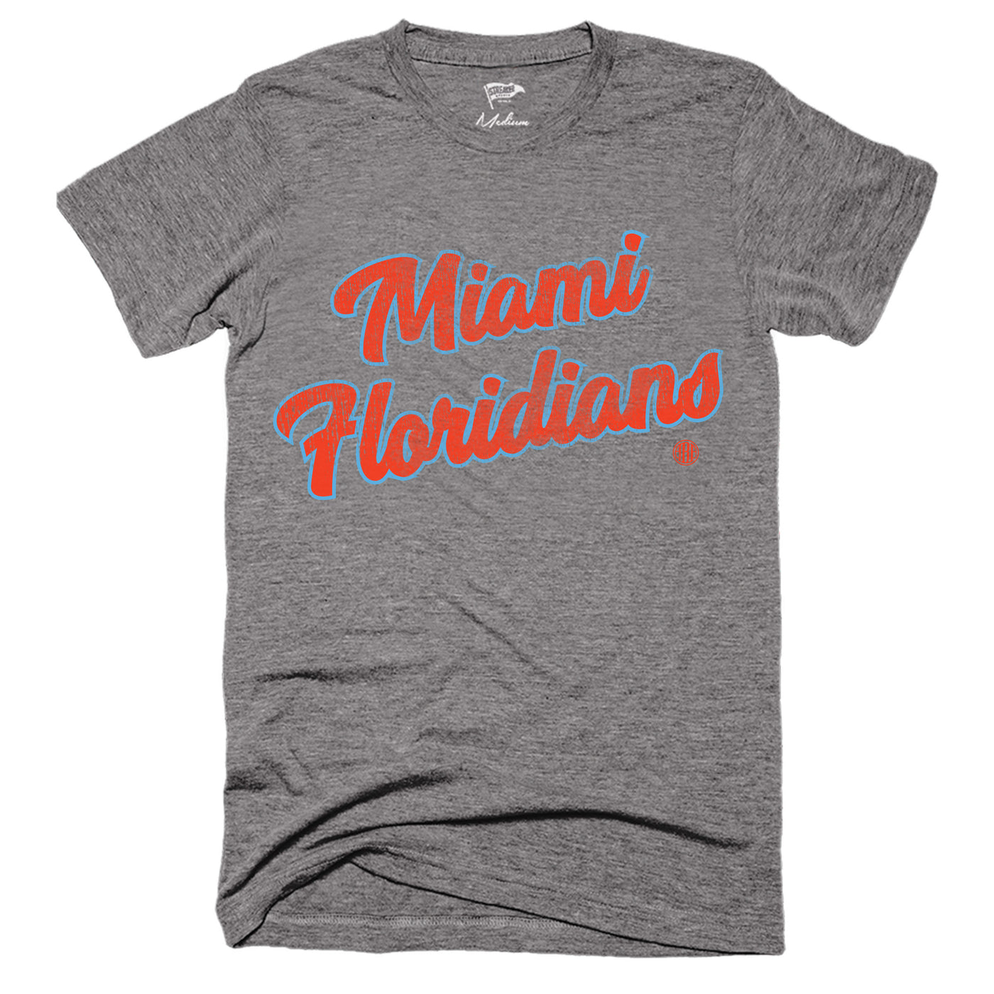 1968 Miami Floridians Wordmark Tee - Streaker Sports