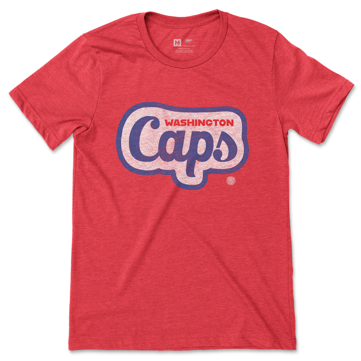 1969 Washington Caps Wordmark Tee - Streaker Sports