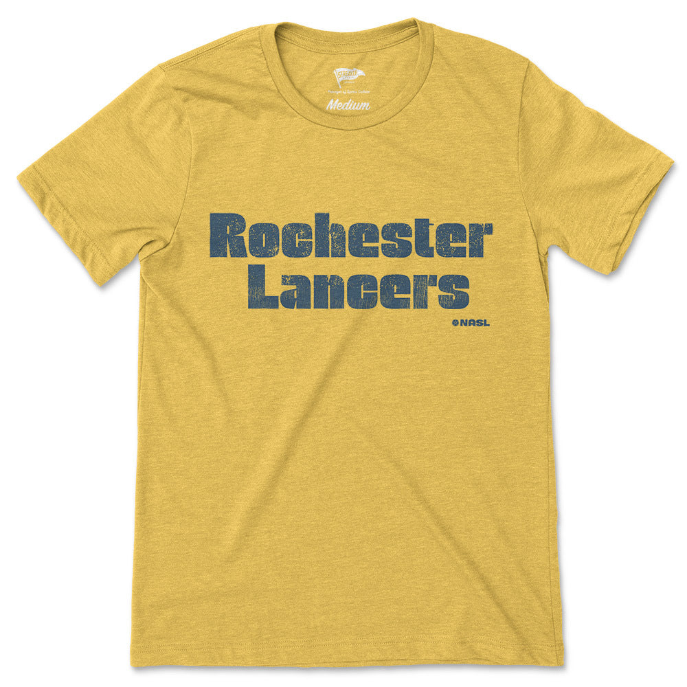 1970 Rochester Lancers Alternate Logo Tee - Streaker Sports