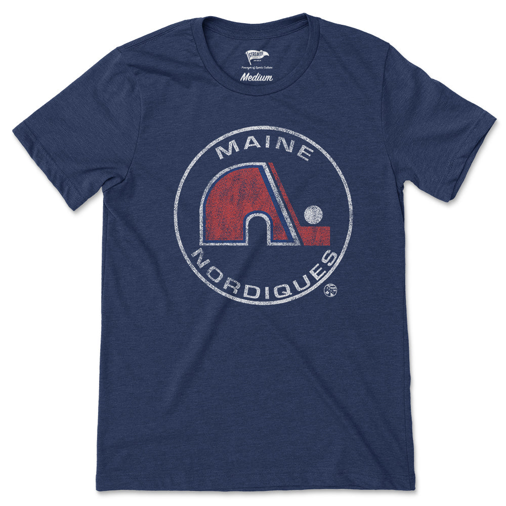 1973 Maine Nordiques Tee - Streaker Sports