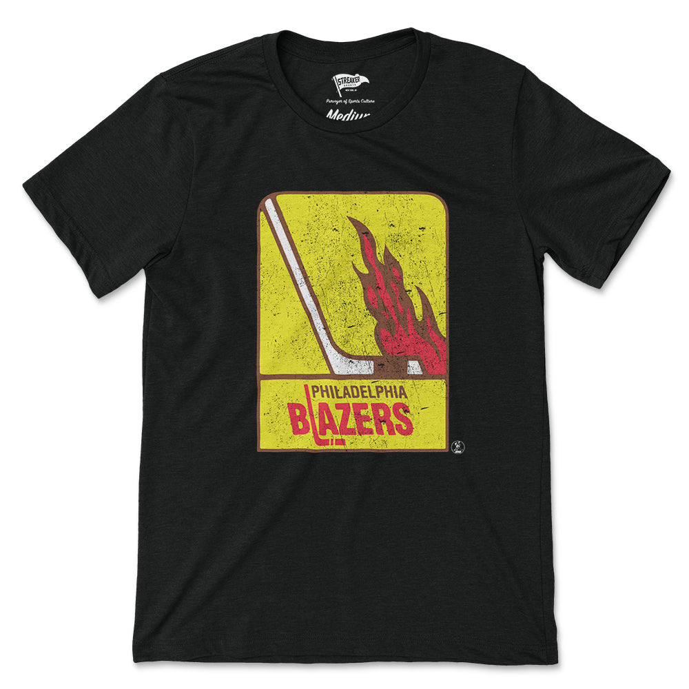 1973 Philadelphia Blazers Tee - Streaker Sports