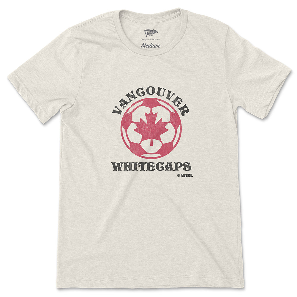 1974 Vancouver Whitecaps Alternate Logo Tee - Streaker Sports