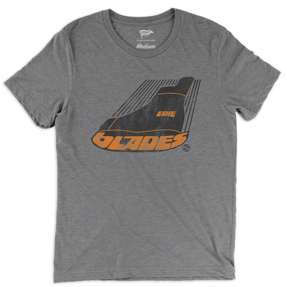 1975 Erie Blades Tee - Streaker Sports