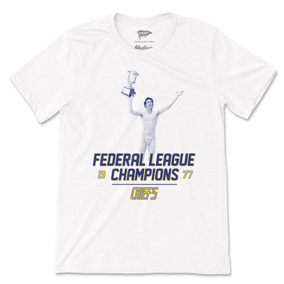 1977 Federal League Champions Tee - Streaker Sports