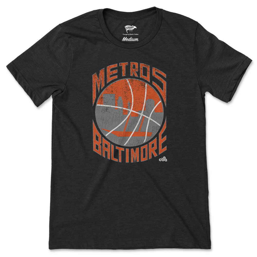 1978 Baltimore Metros Tee - Streaker Sports