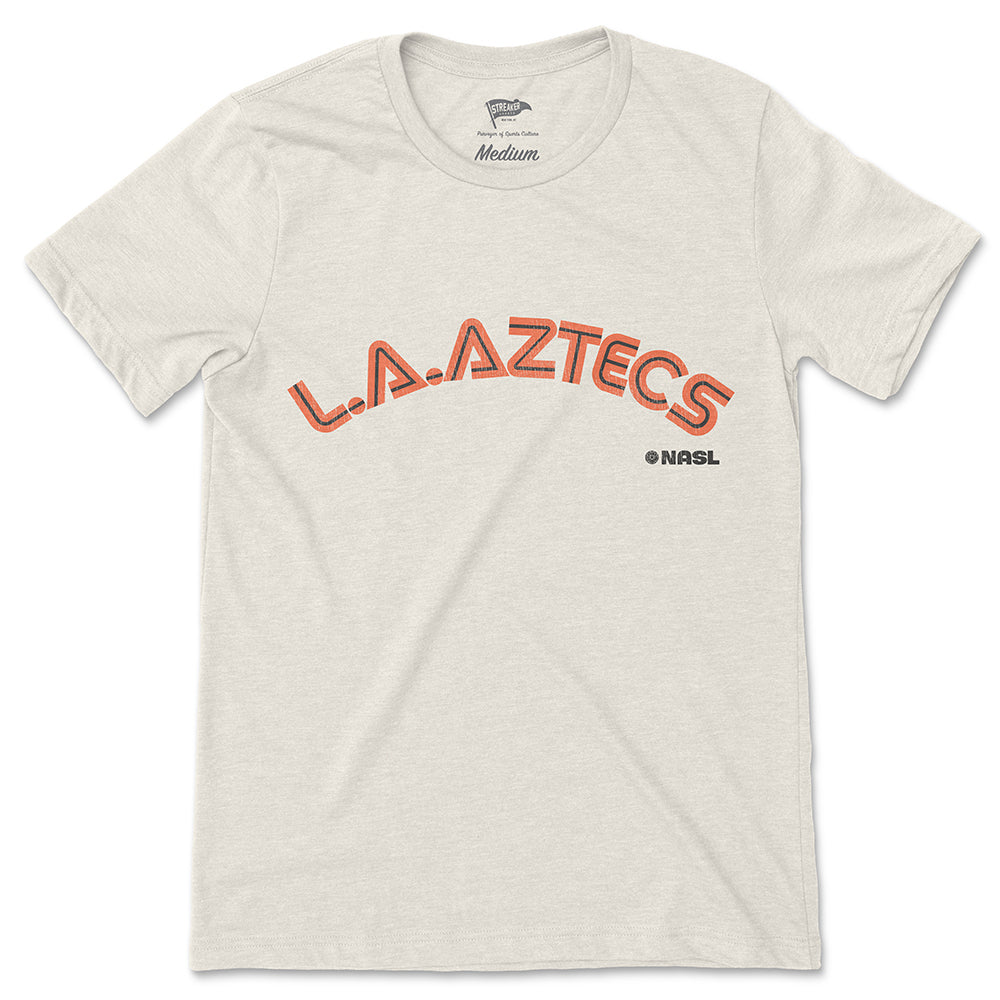 1978 Los Angeles Aztecs Alternate Logo Tee - Streaker Sports