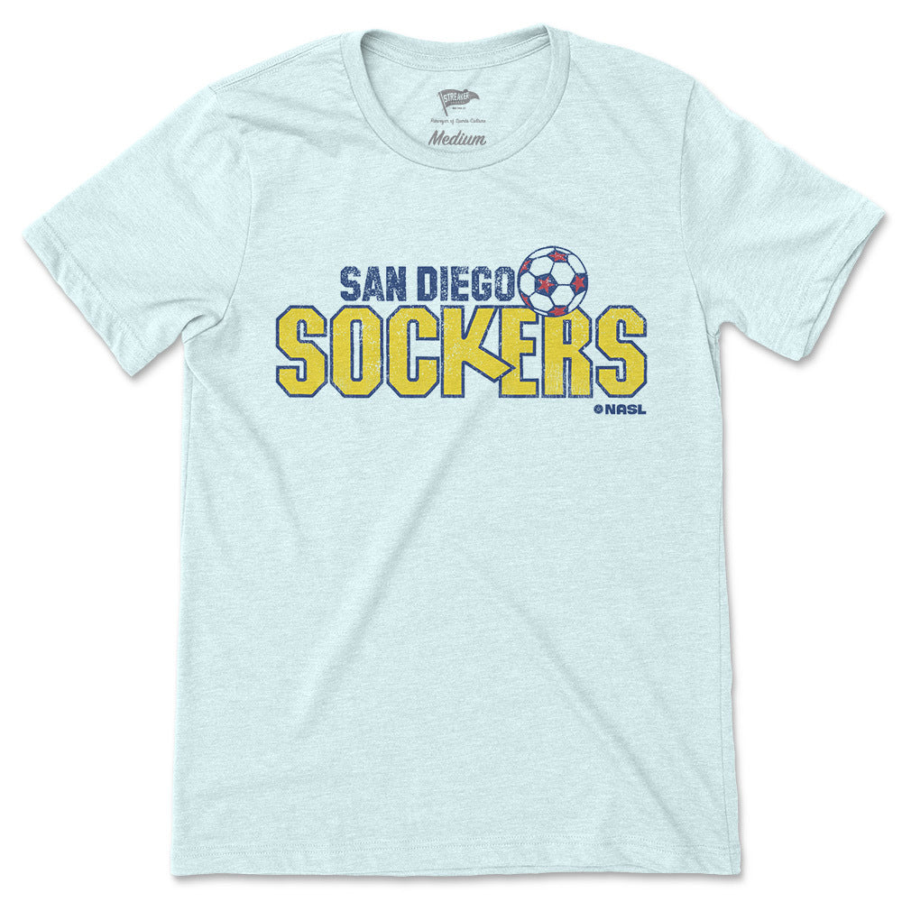 1978 San Diego Sockers Alternate Logo Tee - Streaker Sports