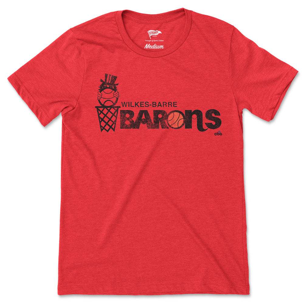 1978 Wilkes Barre Barons Tee - Streaker Sports