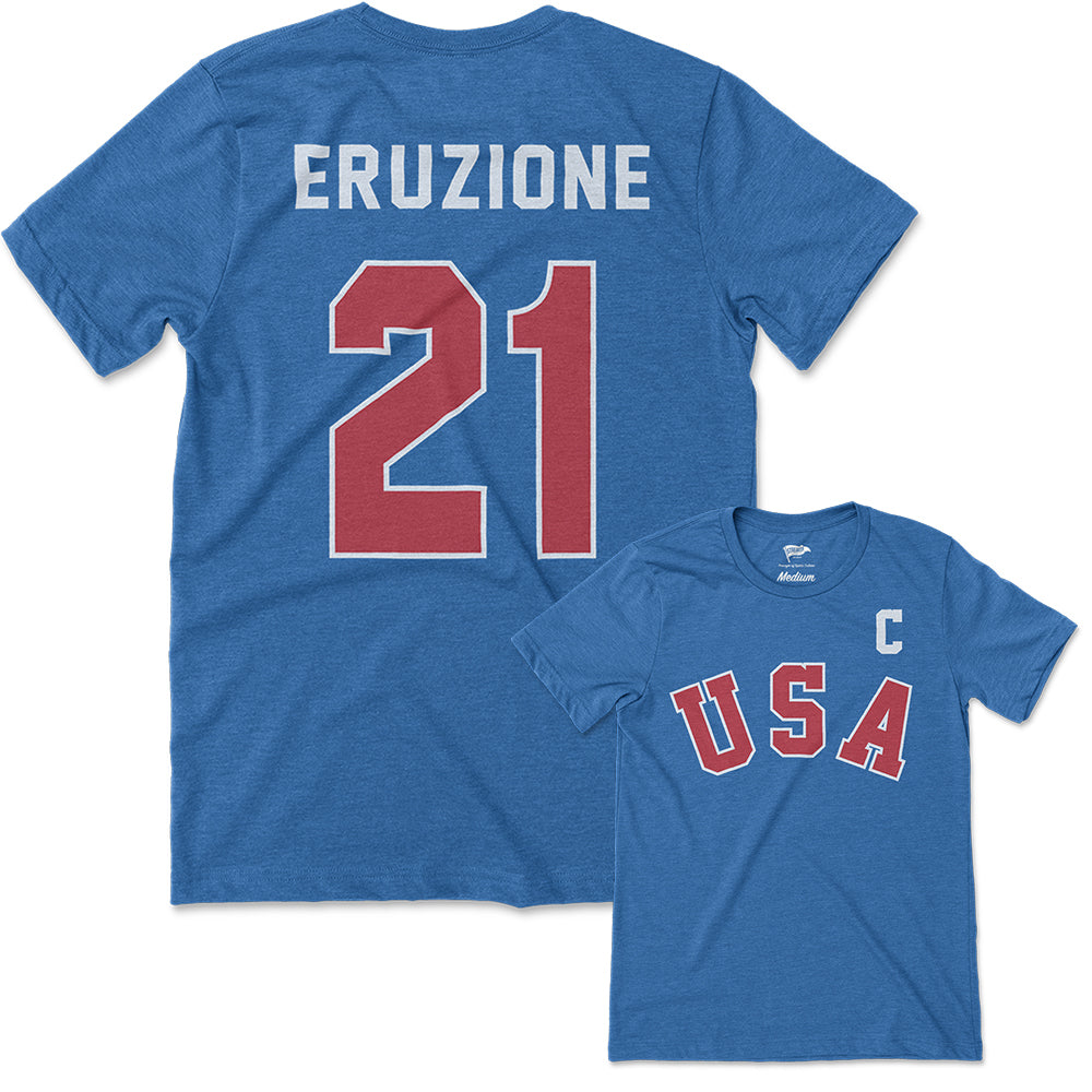1980 Mike Eruzione Away Jersey Tee - Streaker Sports