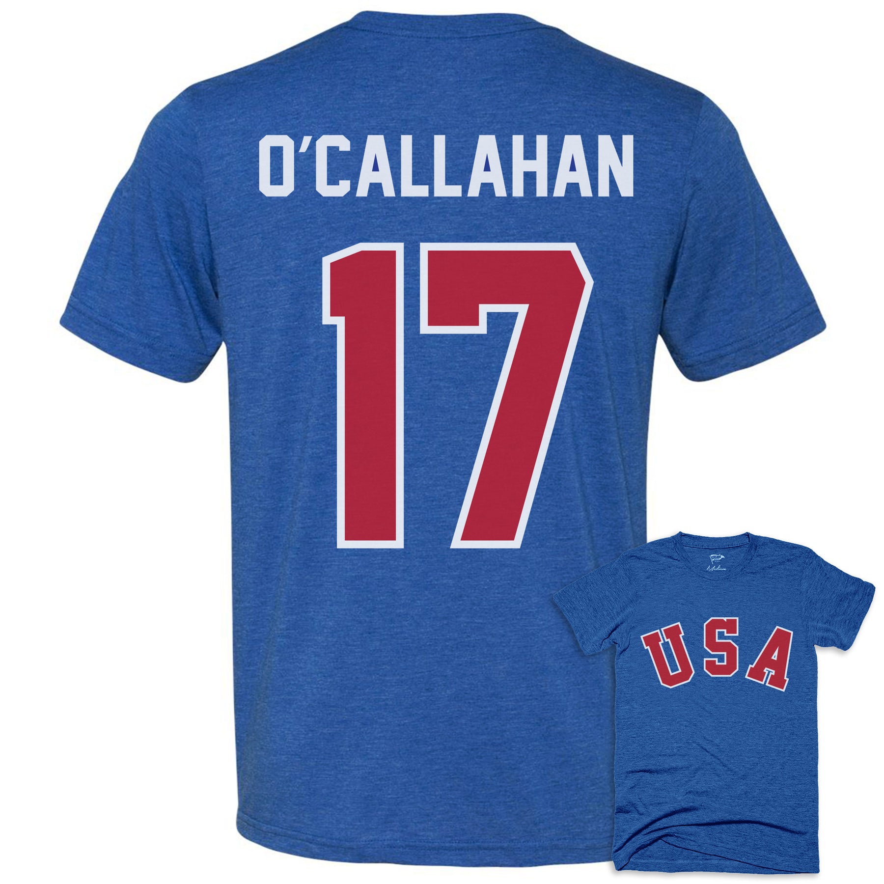 1980 Jack O'Callahan Away Jersey Tee Embrace the Miracle on Ice Story