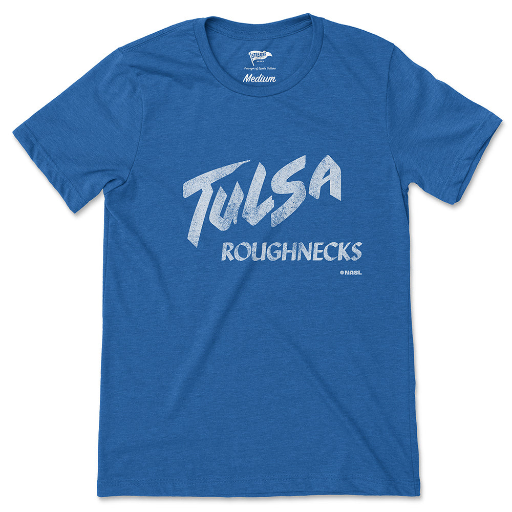 1984 Tulsa Roughnecks Alternate Logo Tee - Streaker Sports