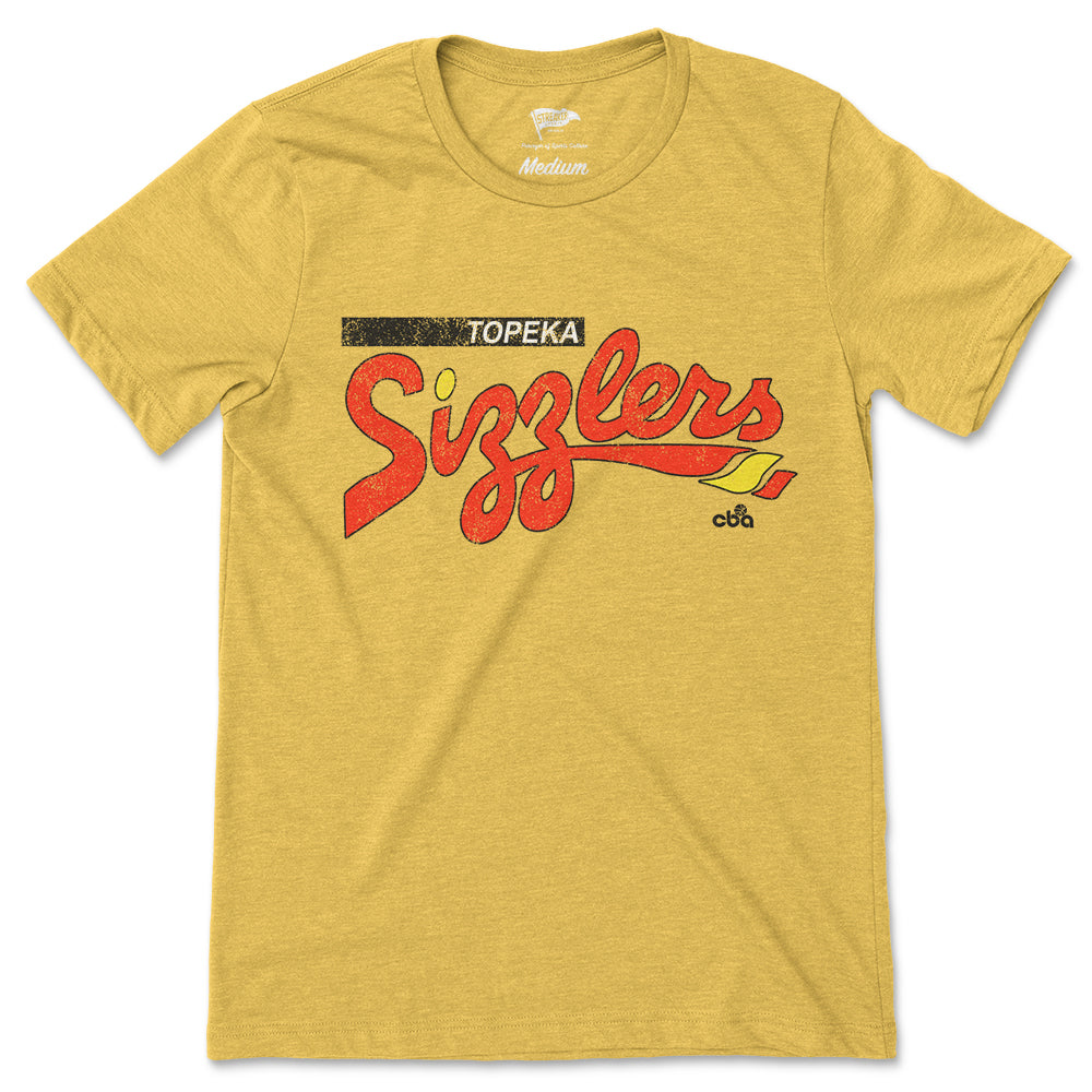 1985 Topeka Sizzlers Tee - Streaker Sports