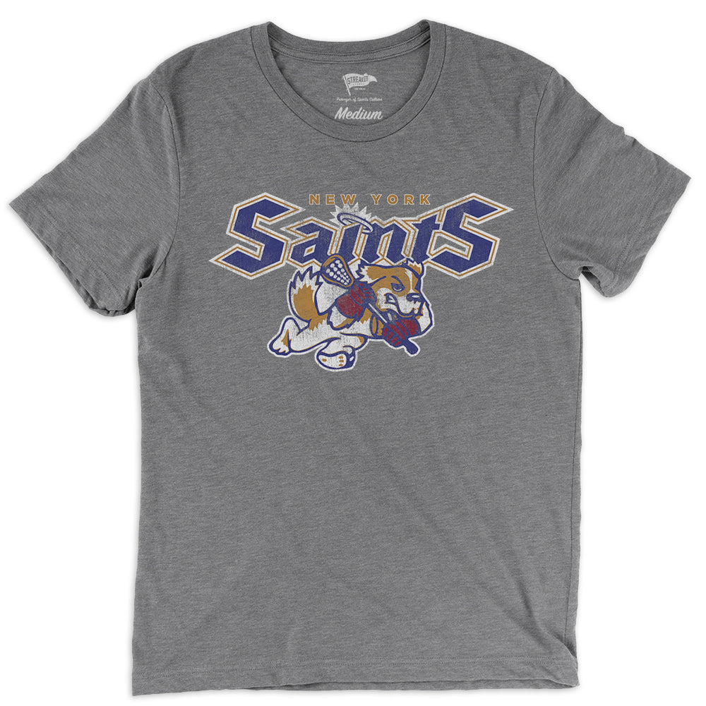 1989 New York Saints Lacrosse Tee - Streaker Sports