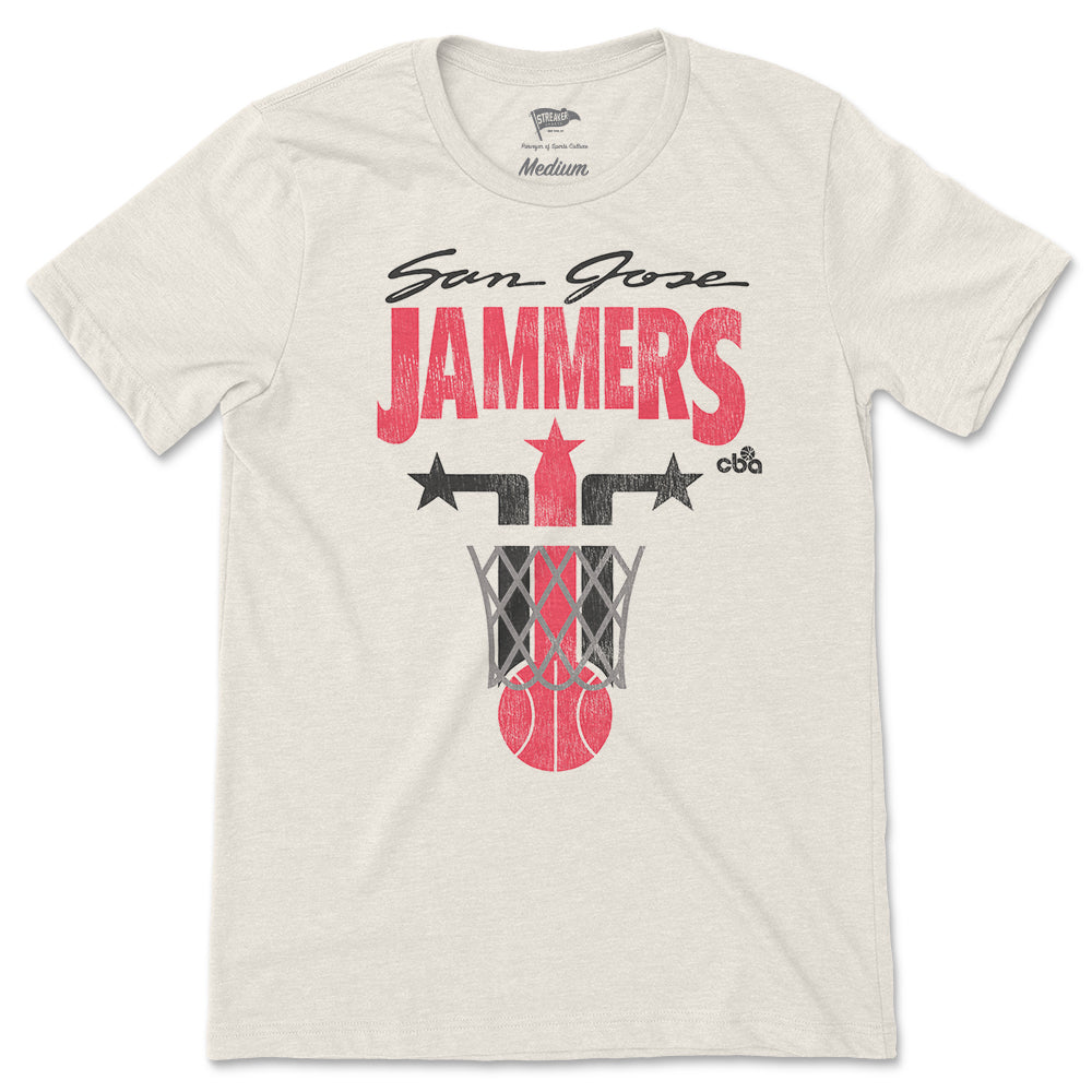 1989 San Jose Jammers Tee - Streaker Sports