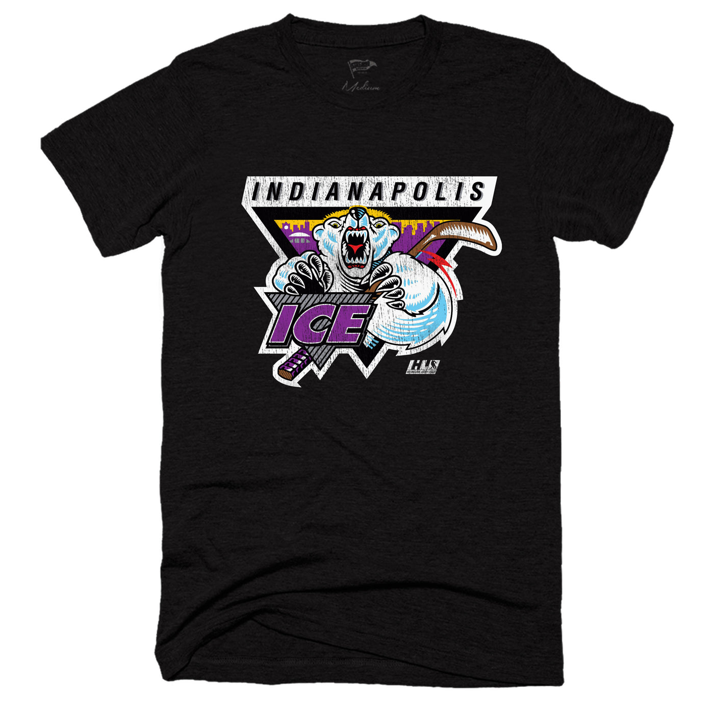1996 Indianapolis Ice Tee - Streaker Sports