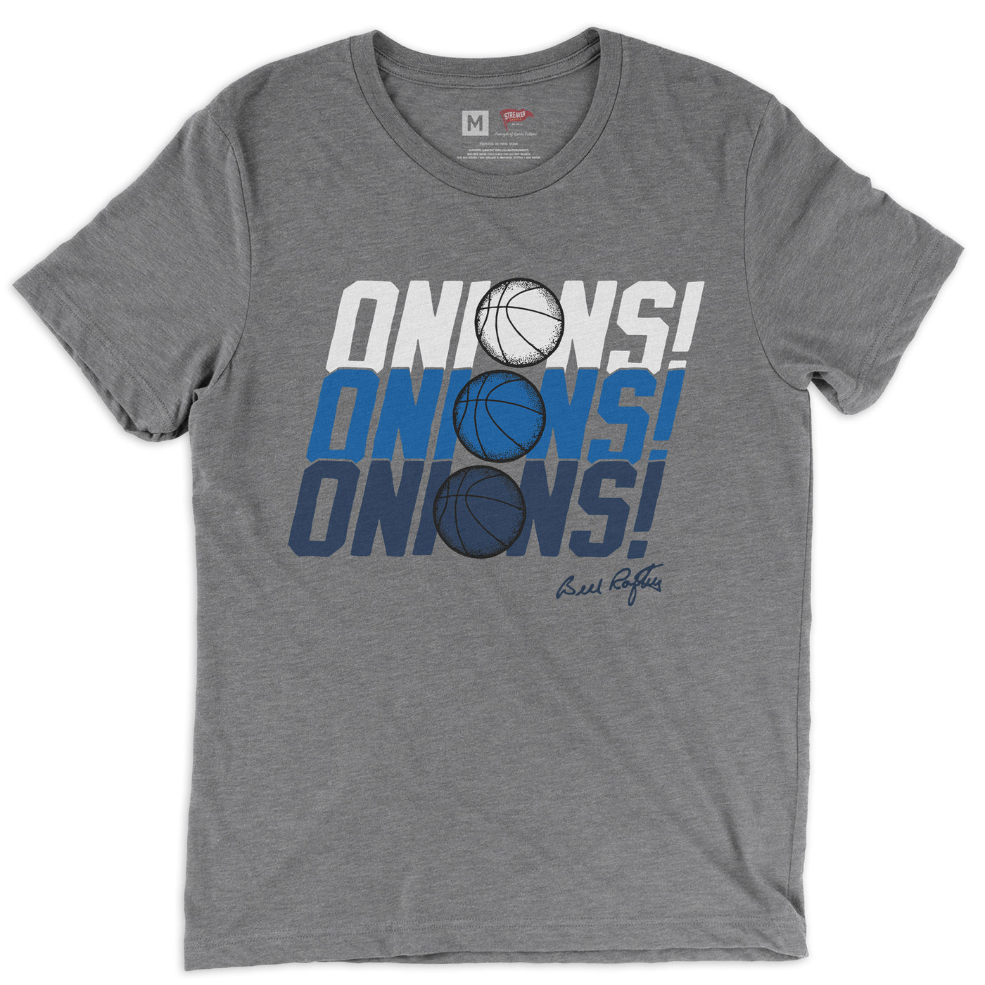 Bill Raftery Triple ONIONS! Tee - Streaker Sports