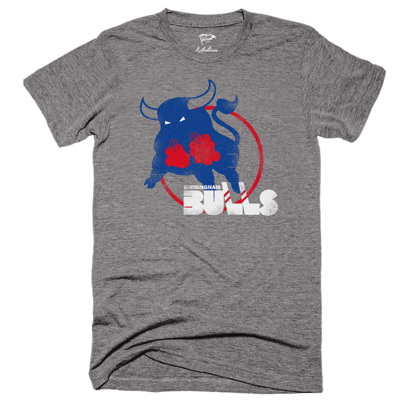 1976 Birmingham Bulls Tee - Streaker Sports