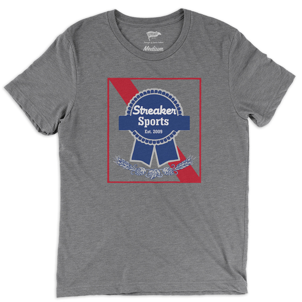 Blue Ribbon Streaker Sports Logo Tee - Streaker Sports