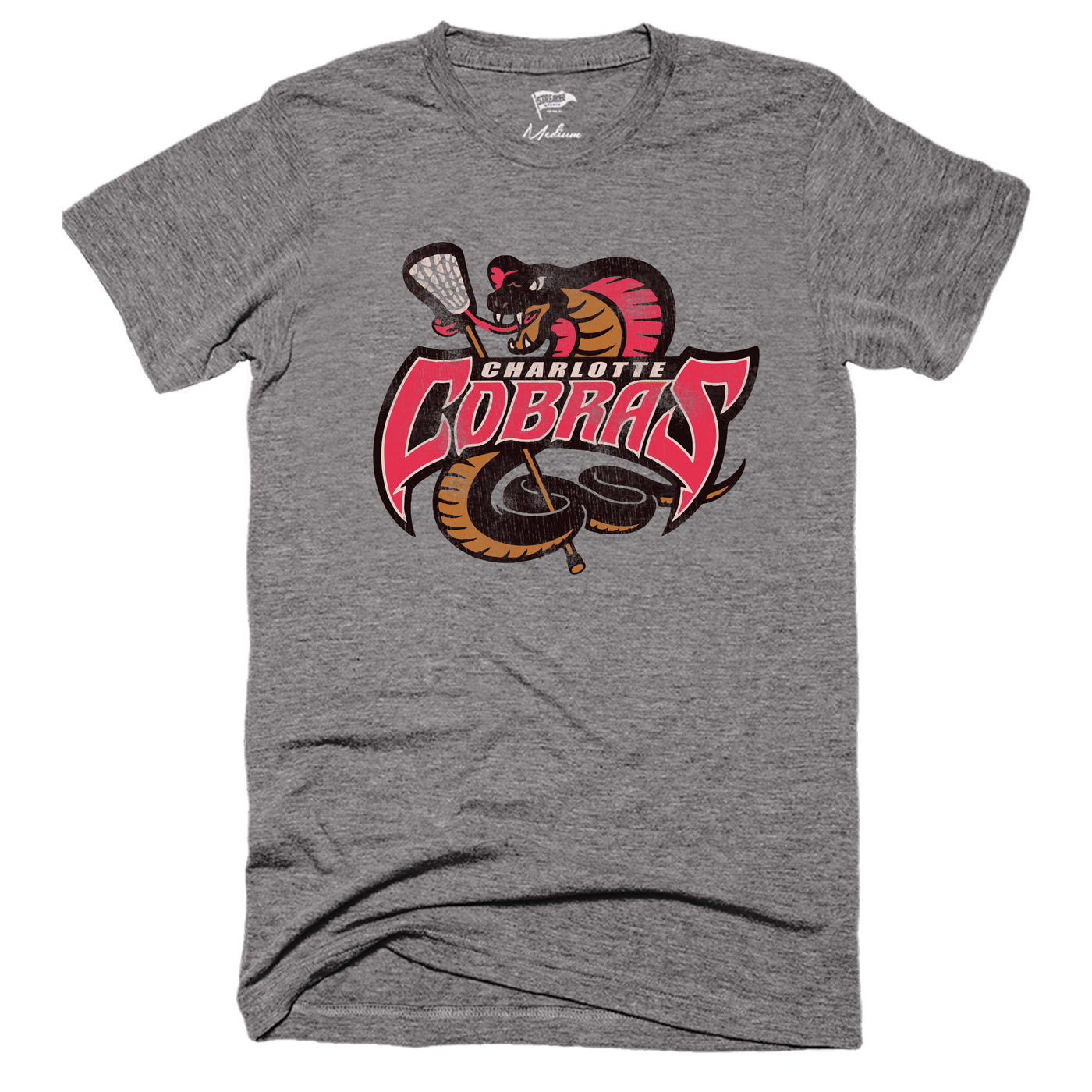 1996 Charlotte Cobras Lacrosse Tee - Streaker Sports