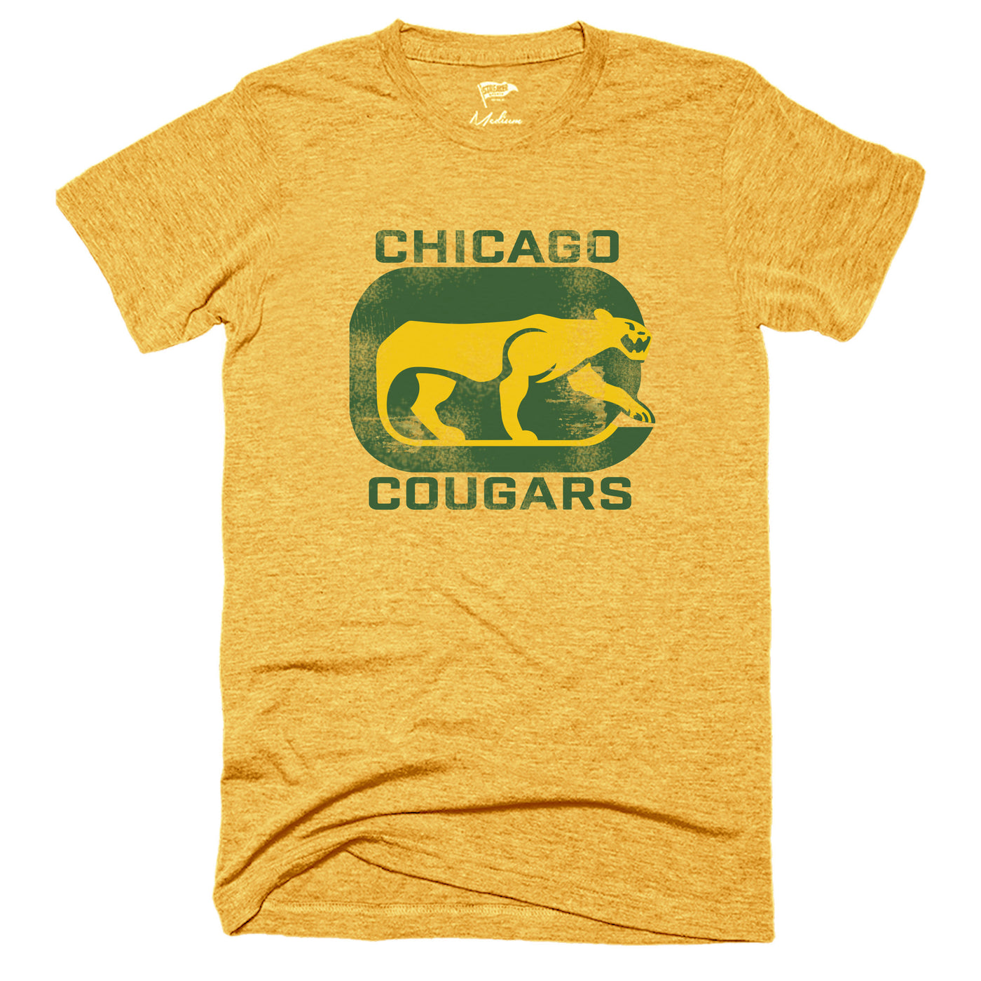 1972 Chicago Cougars Tee - Streaker Sports
