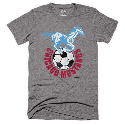 1967 Chicago Mustangs Tee - Streaker Sports