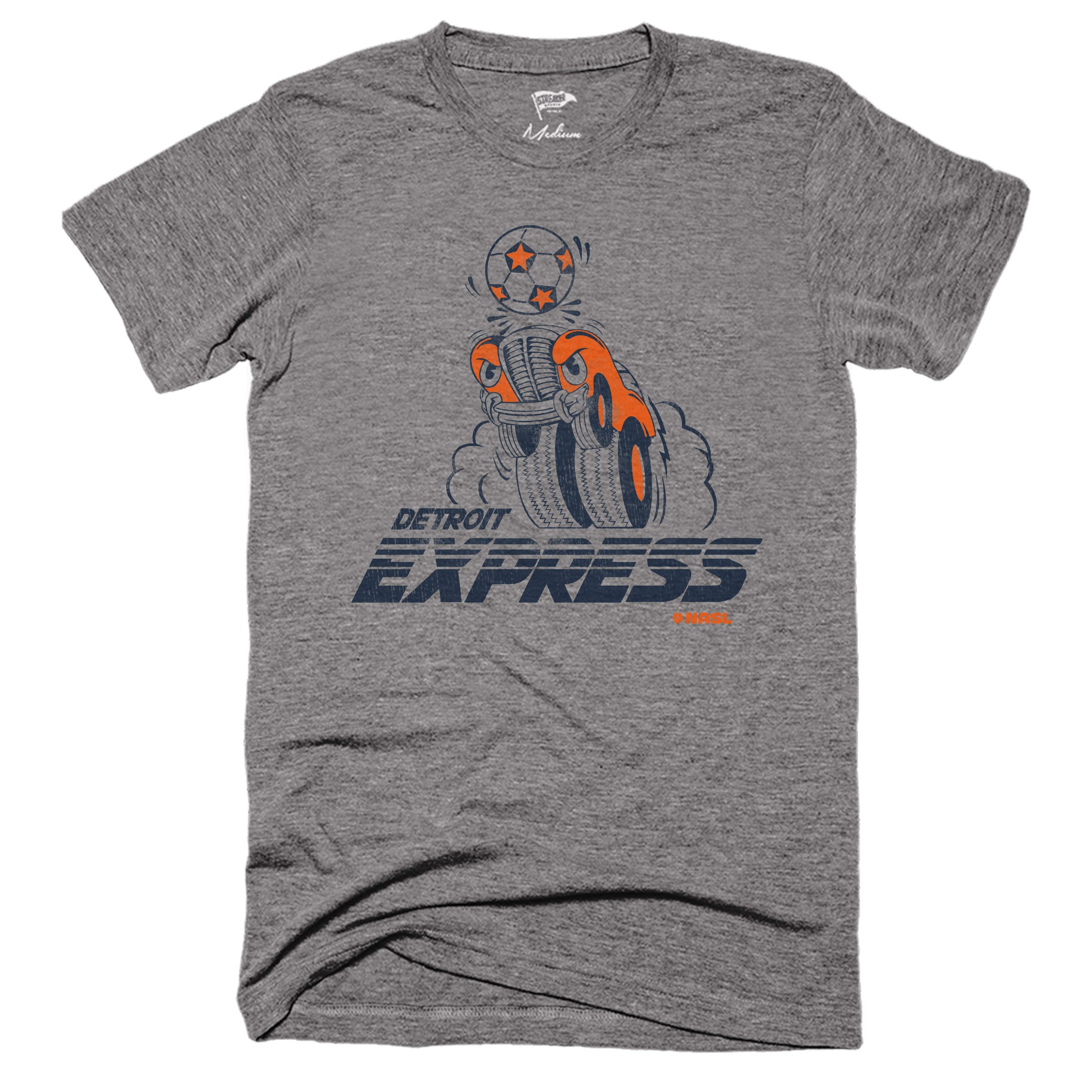 Detroit Express Merch 1978 Detroit Express Tee | Relive the Iconic Moments | Streaker Sports