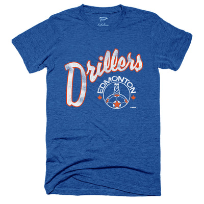 1979 Edmonton Drillers Tee - Streaker Sports