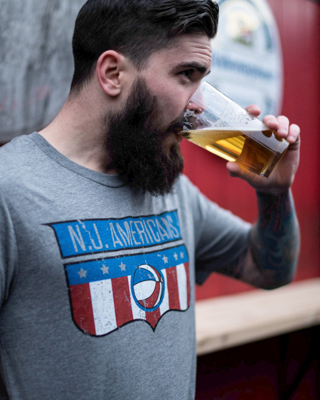 1967 New Jersey Americans Tee | Relive ABA Glory with Iconic Tee