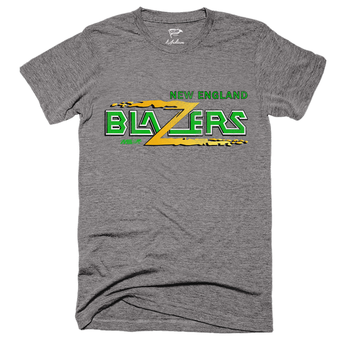 1989 New England Blazers Lacrosse Tee - Streaker Sports