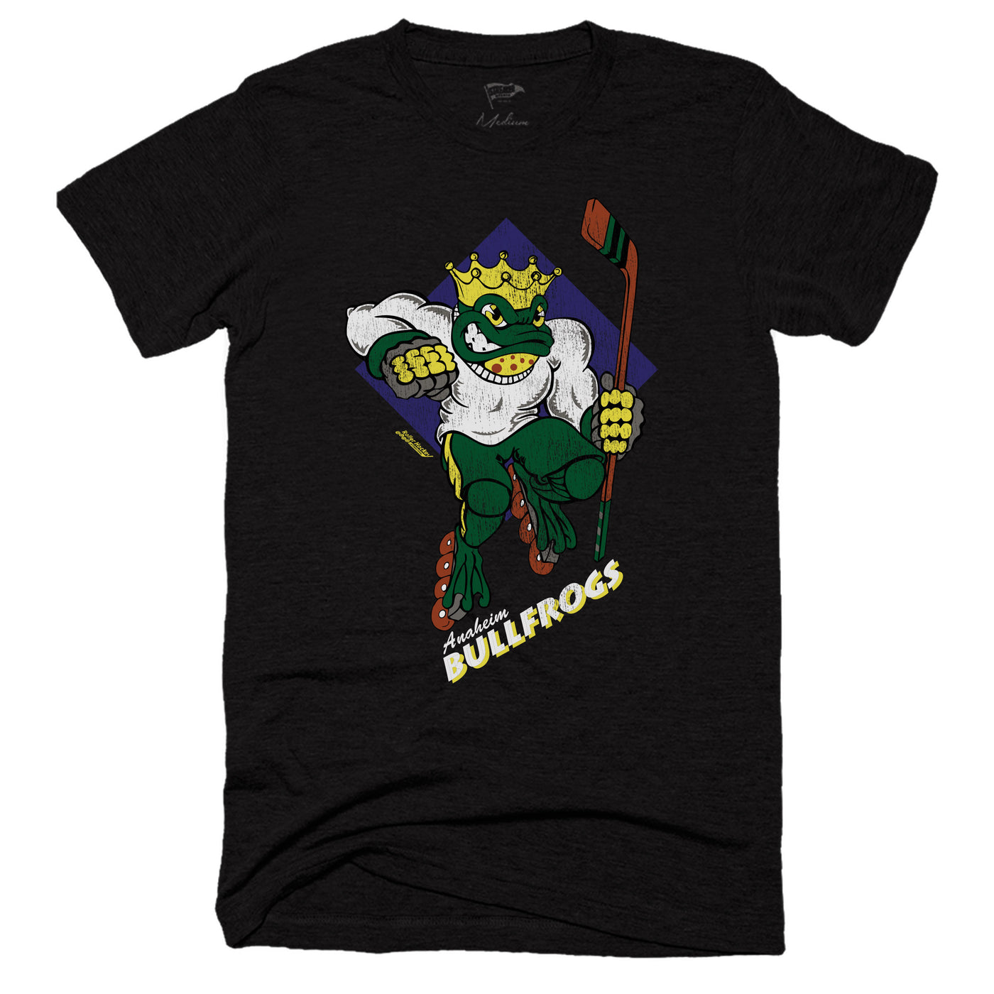 1993 Anaheim Bullfrogs Tee - Streaker Sports