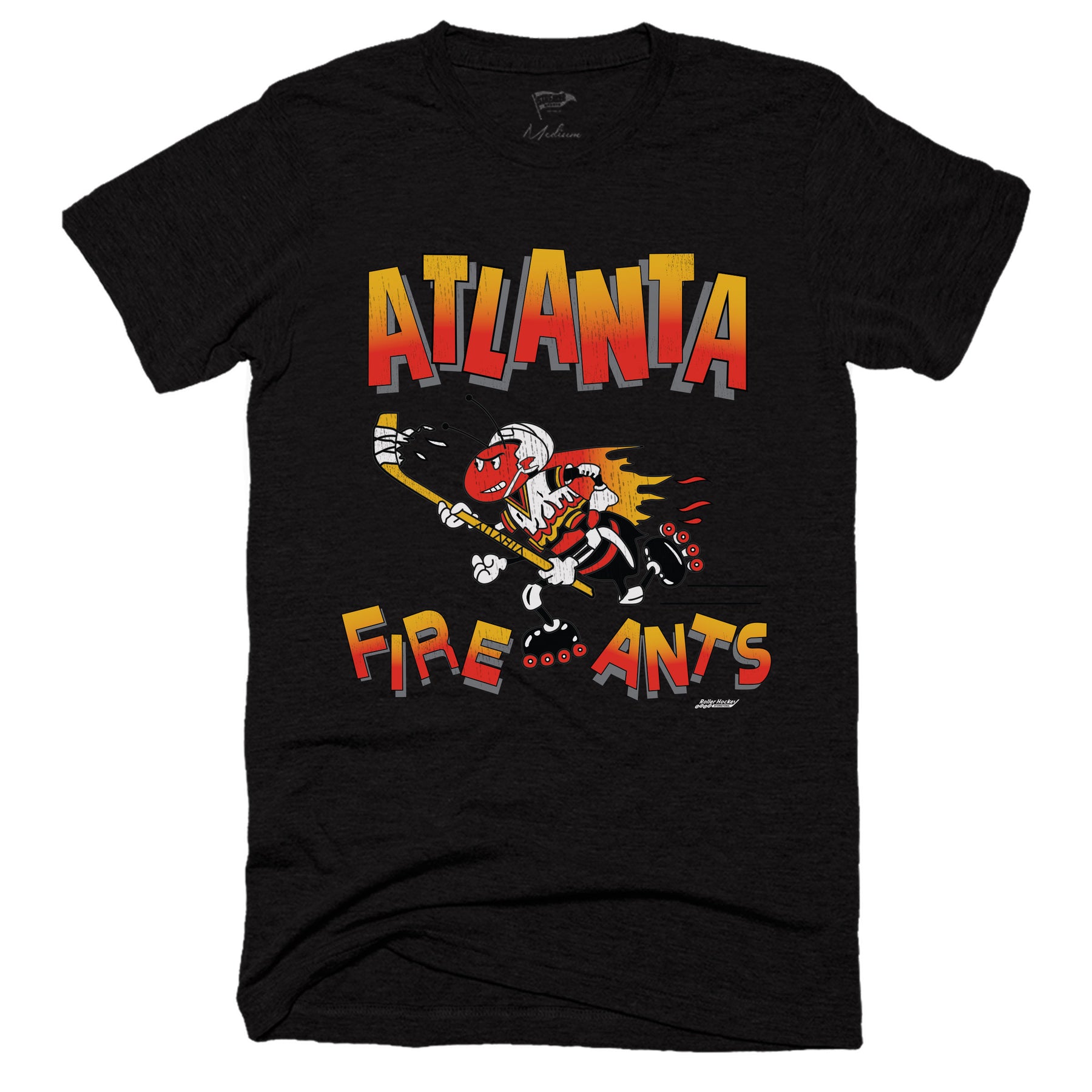 Atalanta Fugiens CD付き Streaker Sports 1993 Atlanta Fire Ants Tee: Relive RHI History
