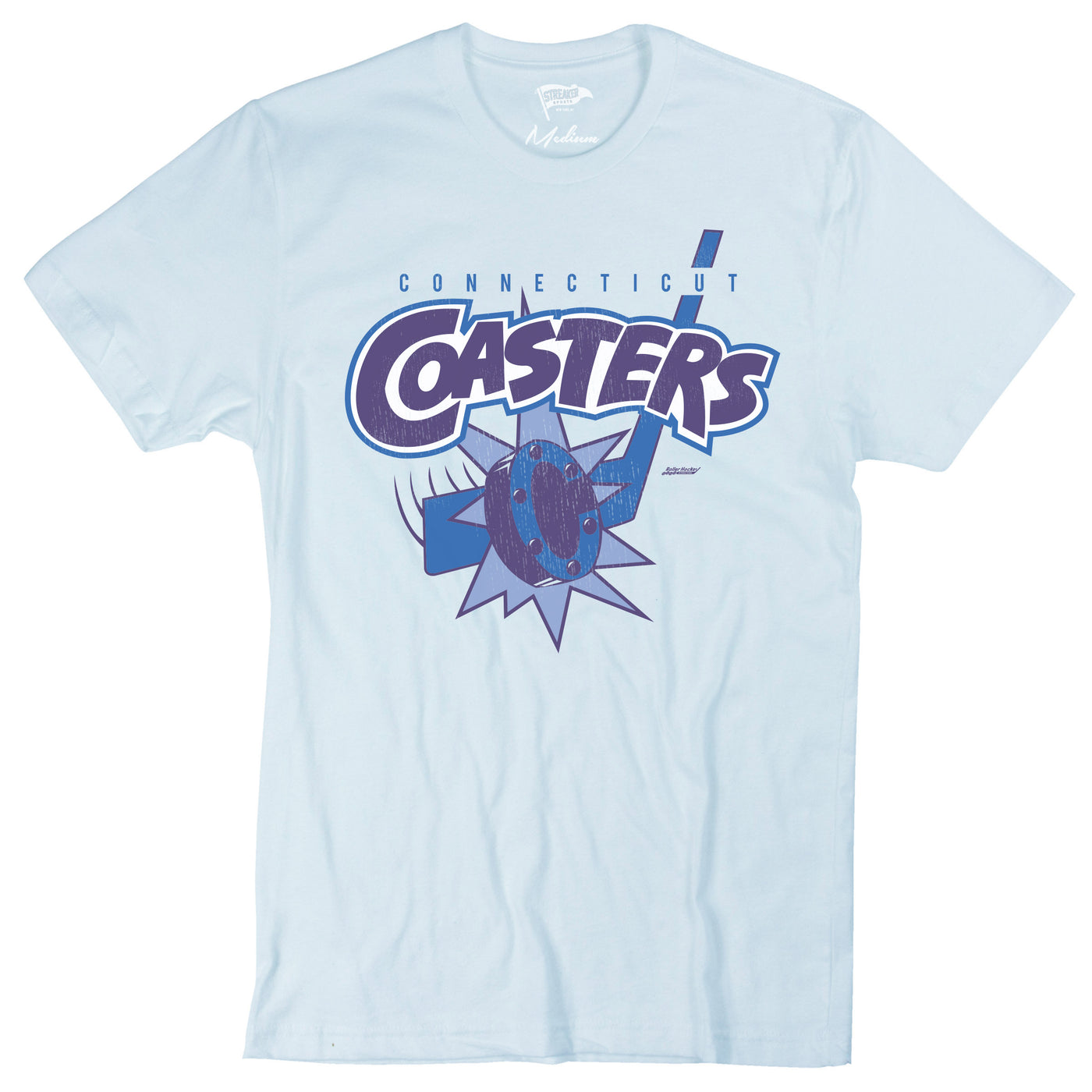 1993 Connecticut Coasters Tee - Streaker Sports