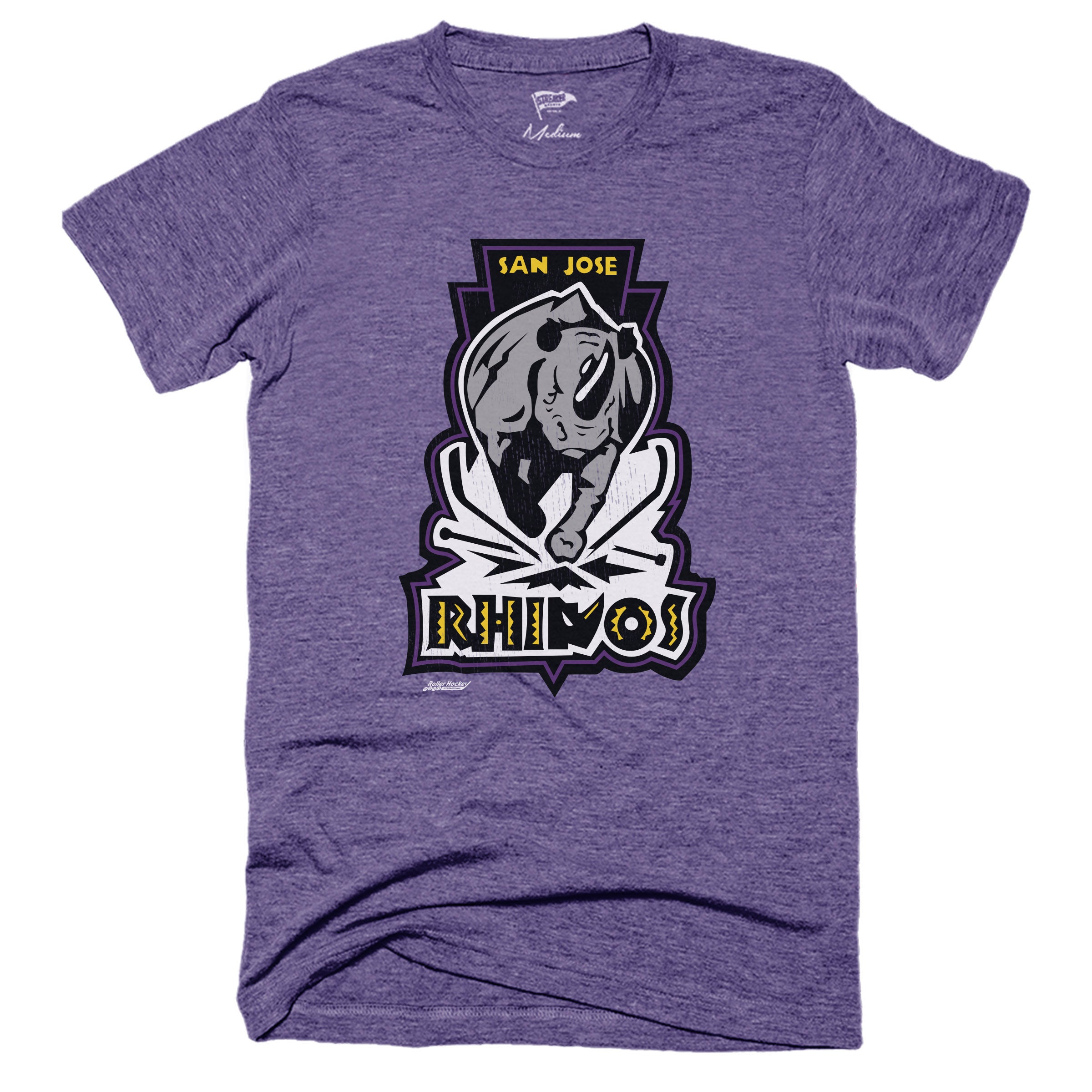 Streaker Sports 1994 San Jose Rhinos Tee | Vintage Roller