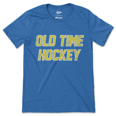 Slap Shot 'Old Time Hockey' Tee - Streaker Sports