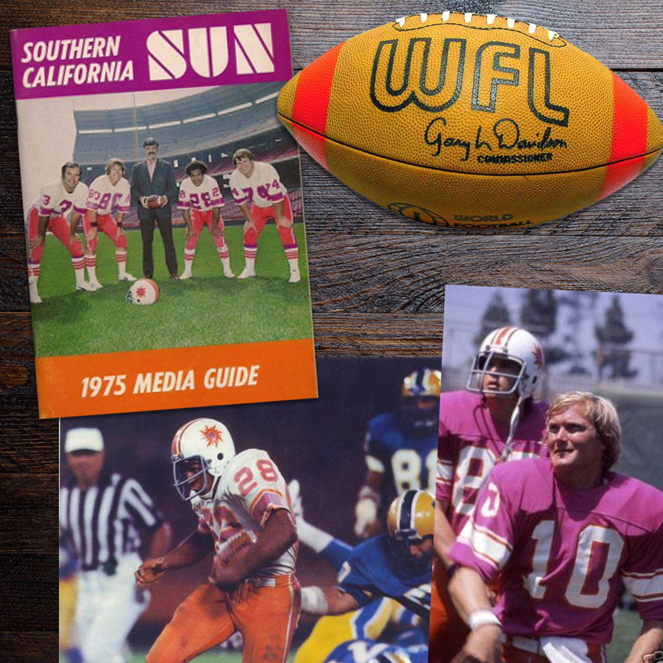 1974 Southern California Sun WFL Tee - Streaker Sports