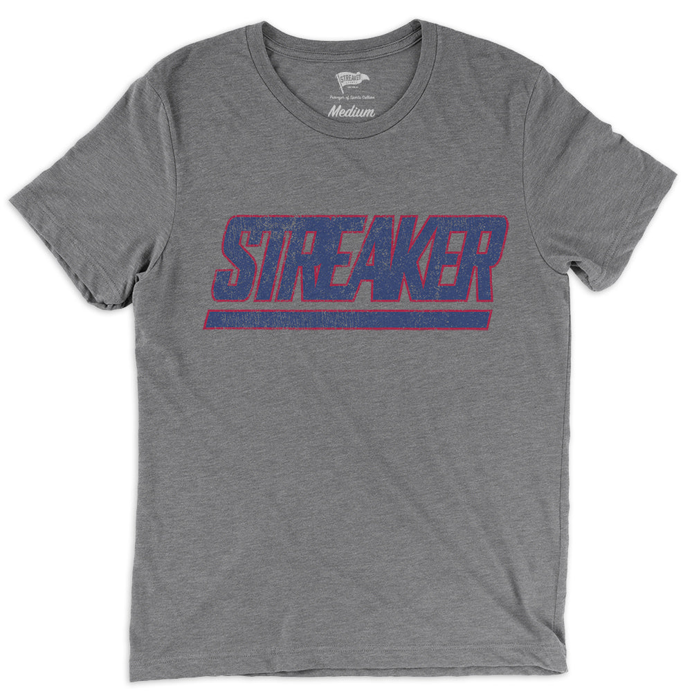 Big Blue Streaker Sports Logo Tee - Streaker Sports