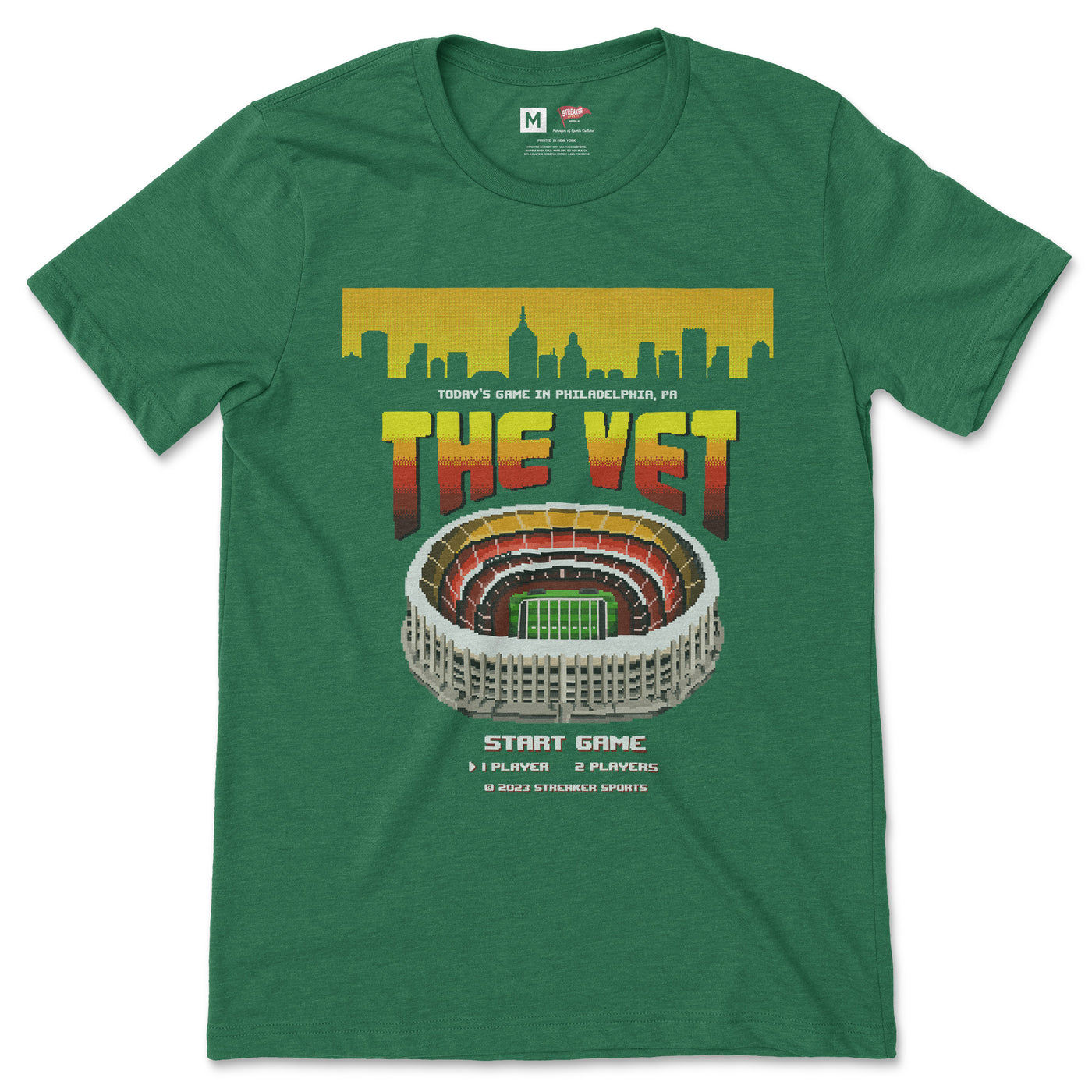 The Vet 8-bit Tee - Streaker Sports